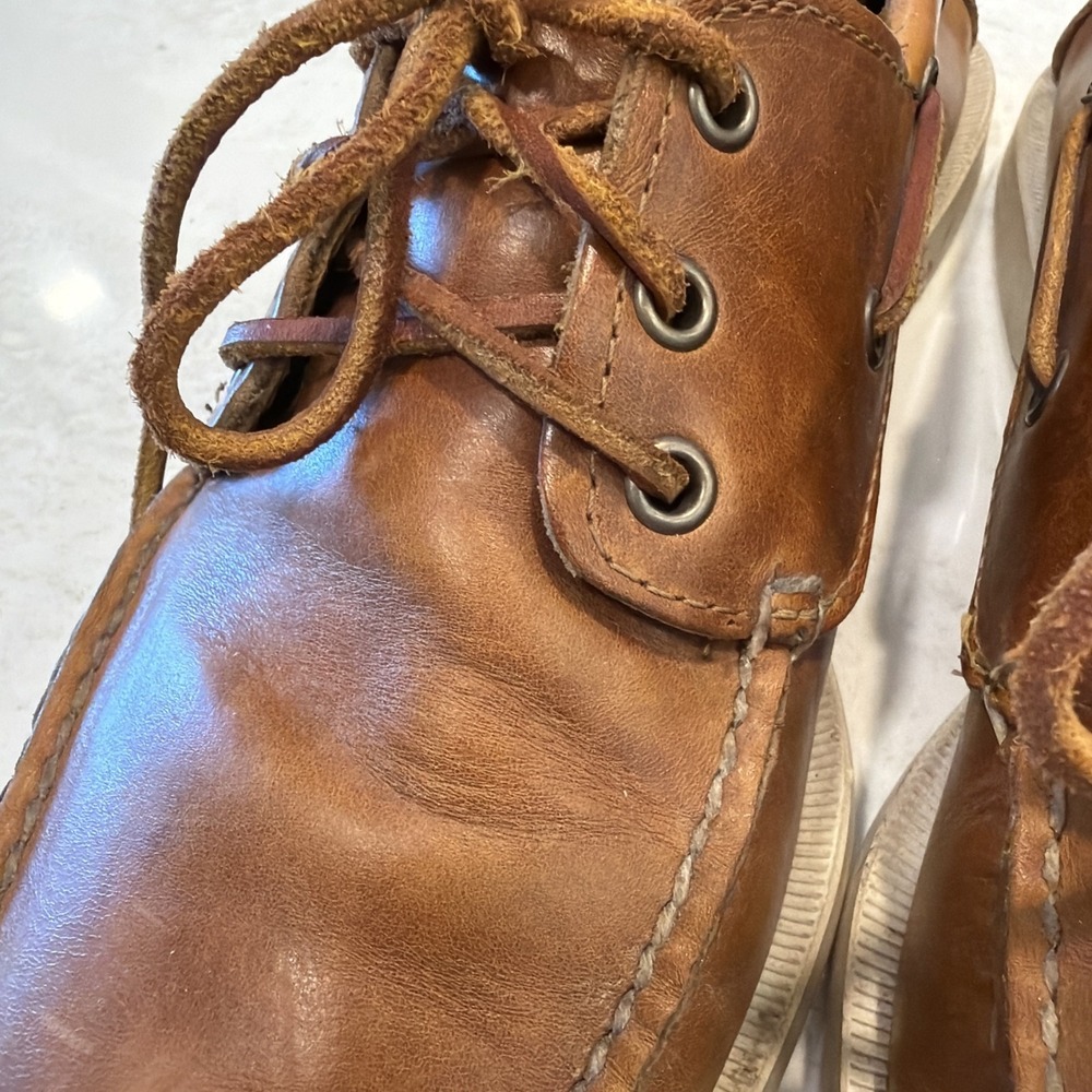 Quoddy Head Boat Shoe Whiskey 11D $249 Retail - Picture 9 of 16